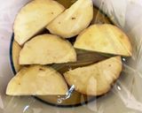 レンジ食べ切り量のさつま芋甘煮作り方2写真