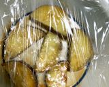 レンジ食べ切り量のさつま芋甘煮作り方5写真