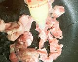 クレソンと豚の炒め物作り方4写真