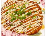 白菜と豆腐の☆もちふわお好み焼き!💗作り方5写真