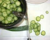 キュウリとワカメの酢の物♪簡単三杯酢で作り方3写真