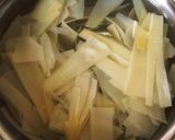 ひめ皮とワカメのお味噌汁作り方3写真