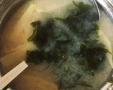 ひめ皮とワカメのお味噌汁作り方5写真