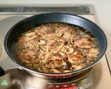 柔かな【煮込みハンバーグ（甘醤油）】和風作り方8写真