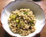蕗の薹味噌そぼろ入り巾着煮　トマトで味変作り方7写真