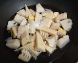 筍のあんかけ煮作り方1写真