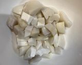 里芋と納豆のマヨサラダ♪【だし道楽】作り方1写真