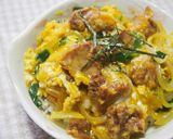 唐揚げリメイク！カレー唐揚げ丼♪作り方6写真