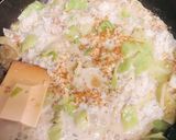 春キャベツとツナのチーズリゾット作り方3写真