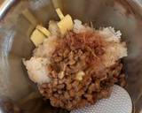 手抜きの納豆おかかチーズご飯作り方2写真
