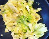 【簡単】春キャベツとじゃこの炒めもん作り方3写真