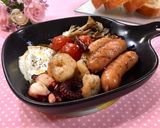 おうちde外食気分☘️お好みアヒージョ作り方4写真