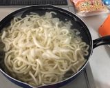 かつおぶしわっさり釜玉うどん作り方3写真