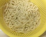 かつおぶしわっさり釜玉うどん作り方4写真