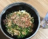 かつおぶしわっさり釜玉うどん作り方7写真