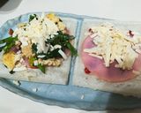 お餅をイタリアンに♫もっふるでピザ作り方3写真