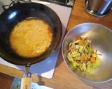 stay homeで肉野菜味噌ラーメン。作り方3写真