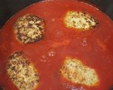 煮込みハンバーグ(エリンギを舞茸に)作り方7写真