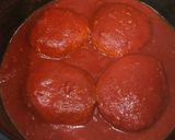 煮込みハンバーグ(エリンギを舞茸に)作り方9写真
