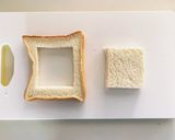 クロックマダム風トースト作り方1写真
