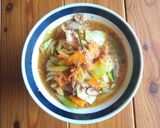 stay homeで肉野菜味噌ラーメン。作り方4写真