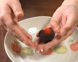 小豆島産いちご女峰の大福作り方3写真