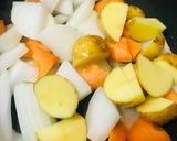 常備根菜の野菜チーズカレー作り方1写真
