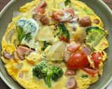 冷凍野菜で⭐︎スパニッシュ風オムレツ作り方9写真