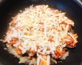 フライパンのまま食卓へ♪厚揚げのキムチーズ焼き作り方4写真
