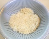【土鍋】あさりと油揚げのごはん作り方1写真