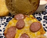 イングリッシュマフィンミニピザ作り方3写真
