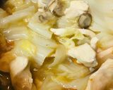 市販皿うどん●鶏肉と根菜＆白菜の皿うどん作り方3写真