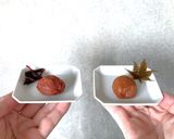 赤紫蘇＆イロハモミジで着色した梅干し作り方10写真