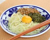 電子レンジで簡単！ねばねばうどん作り方4写真