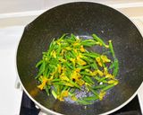 きゅうりの花の素炒め作り方2写真