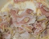 中華風♡豚肉とレタスの豆乳スープ作り方2写真