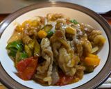 夏野菜の酢豚風・・・作り方4写真