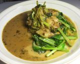 豚肉と小松菜の赤紫蘇入り葱味噌炒め作り方3写真