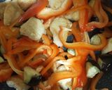 鶏むねとナスの甘酢炒め作り方3写真