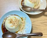 牛乳かんの黒蜜きなこがけ作り方4写真