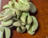 そら豆とワサビのマヨネーズ和え作り方1写真