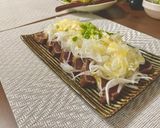 新玉ねぎと鰹のカルパッチョ作り方5写真