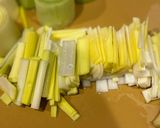 体があったまる！リーキグラタンスープ作り方1写真