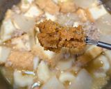 厚揚げと大根の味噌そぼろ煮作り方4写真