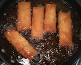 鶏ムネ大葉梅チーズの春巻き🐔🧀🟫作り方12写真