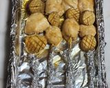 ささみとエリンギのバター醤油焼きとり作り方4写真