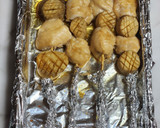 ささみとエリンギのバター醤油焼きとり作り方4写真