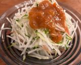 シャキシャキ大根と薬味のさっぱりサラダ作り方3写真