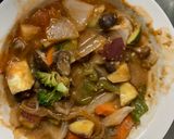 お一人様梅クリーミー味根菜たっぷり野菜炒作り方18写真