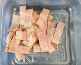 レンジで！長芋とベーコンのマヨチーズ焼き作り方2写真